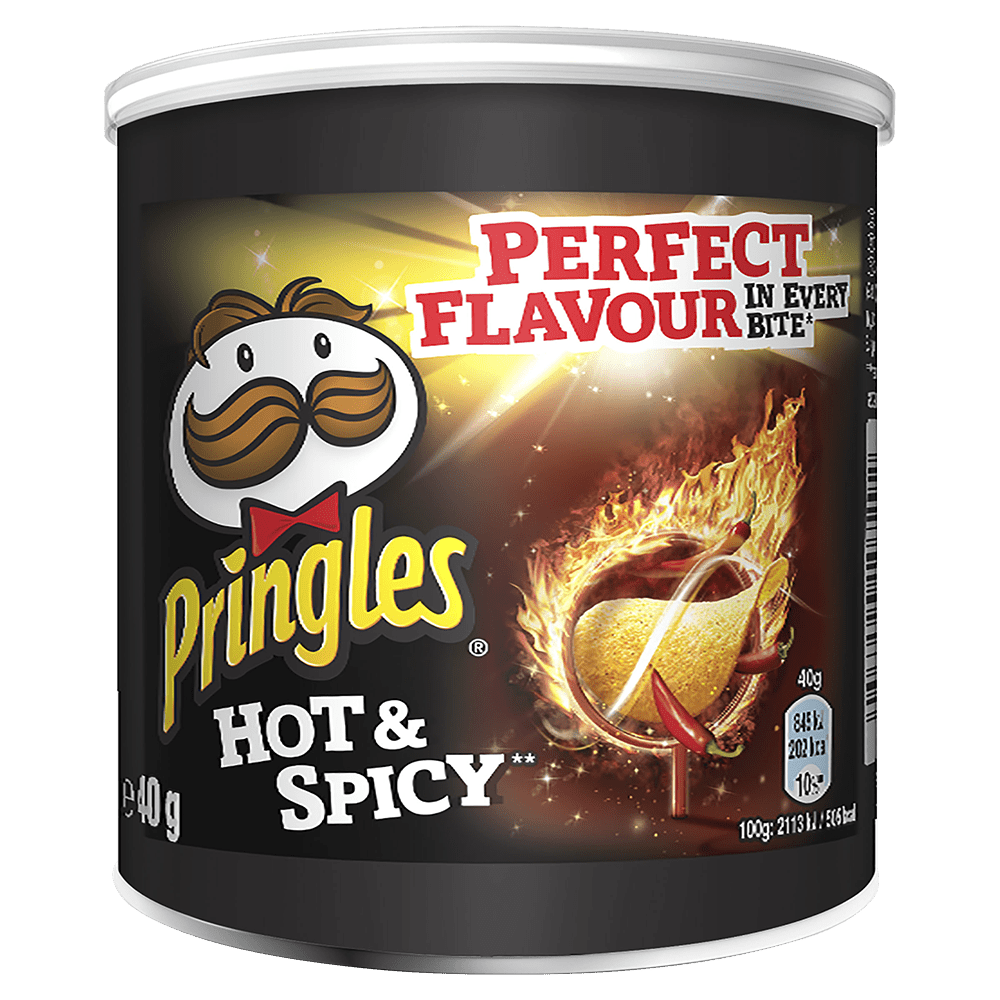 Pringles Dose 40g Hot Spicy
